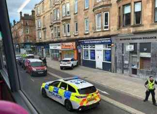 Police investigate ongoing incident on Glasgow street news-12092024-204706