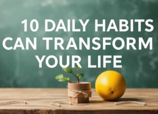10 Daily Habits That Can Transform Your Life 10 Daily Habits That Can Transform Your Life