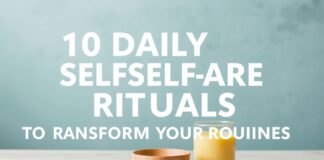 10 Daily Self-Care Rituals to Transform Your Routine 10 Daily Self-Care Rituals to Transform Your Routine