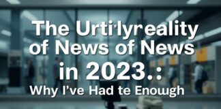 The Messy Truth About News in 2023: Why I’m Over It The Untidy Reality of News in 2023: Why I've Had Enough