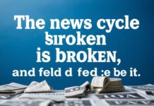 The News Cycle is Broken, and Honestly, I’m Over It The news cycle is broken, and honestly, I'm fed up with it.