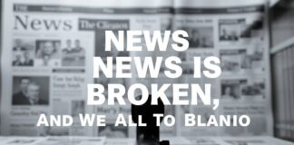 The News Is Broken, And We’re All To Blame The News Is Broken, And We're All To Blame